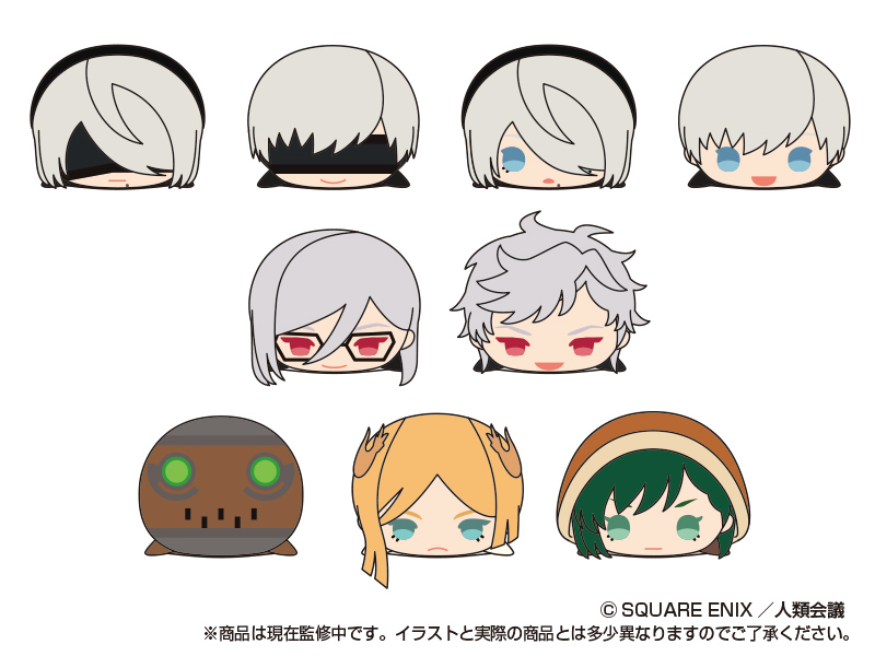 NieR:Automata_もちもちマスコット Ver1.1a 1BOX | 公式グッズ