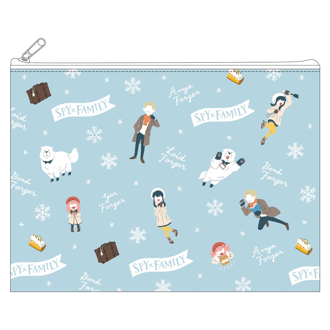 劇場版 SPY×FAMILY CODE: White_フラットポーチ／ゆるパレット