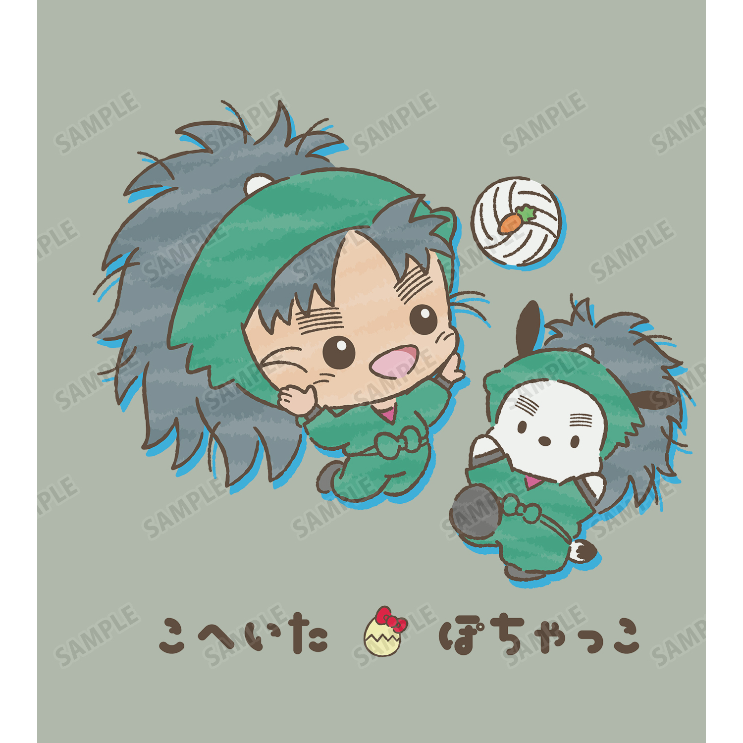 忍たま乱太郎×サンリオキャラクターズ_(サイズ/S)_七松小平太