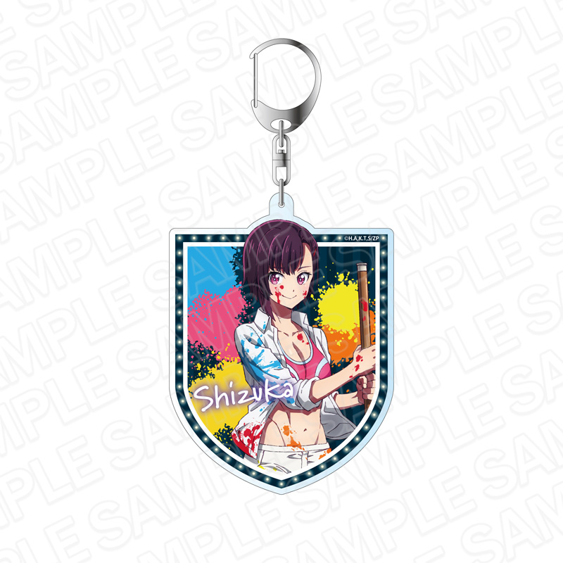 ゾン100?ゾンビになるまでにしたい100のこと?_デカキーホルダー 三日月 閑 ペイント ver.