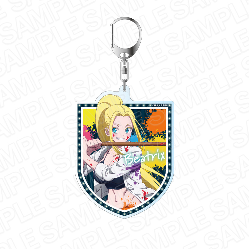 ゾン100?ゾンビになるまでにしたい100のこと?_デカキーホルダー ベアトリクス・アメルハウザー ペイント ver.