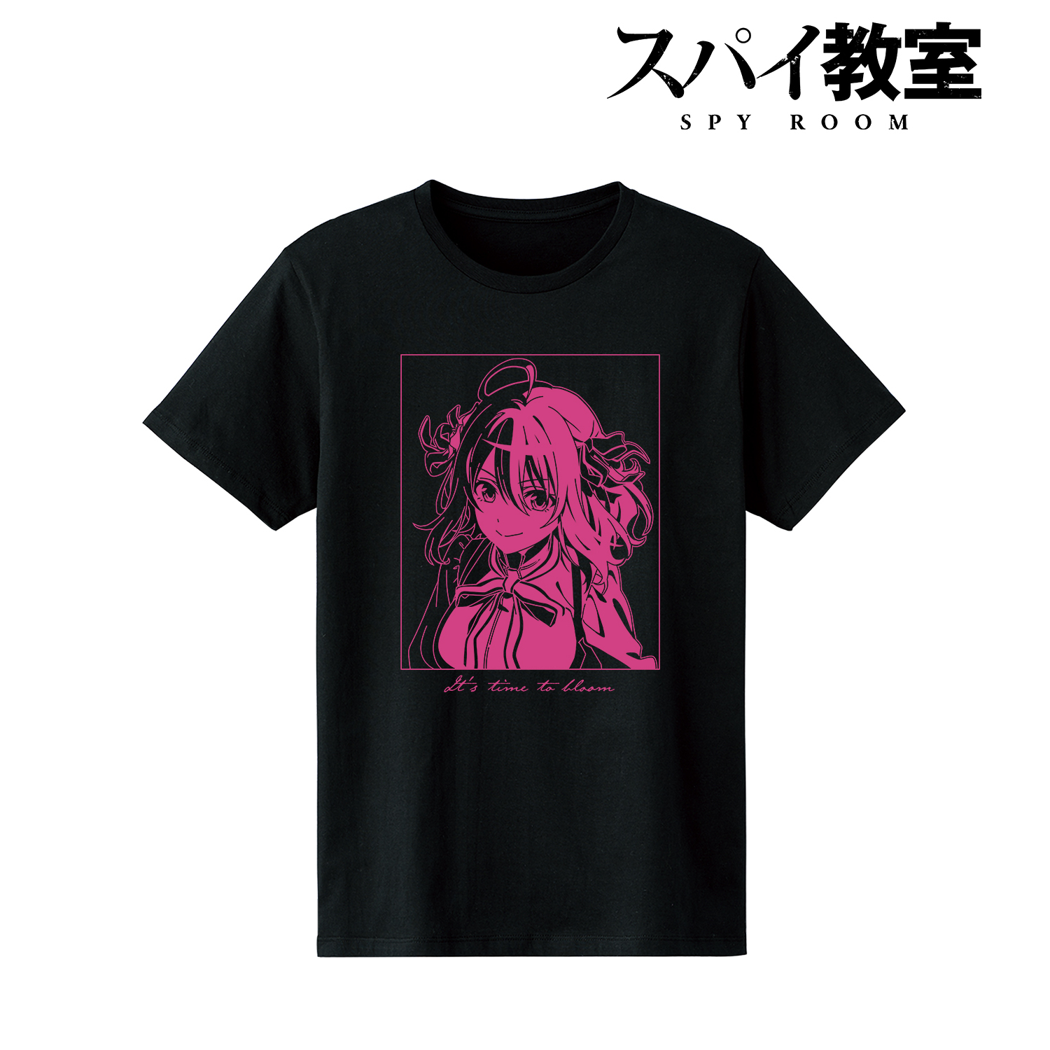 スパイ教室_(サイズ/XXL)_「咲き狂う時間です。」 Tシャツレディース