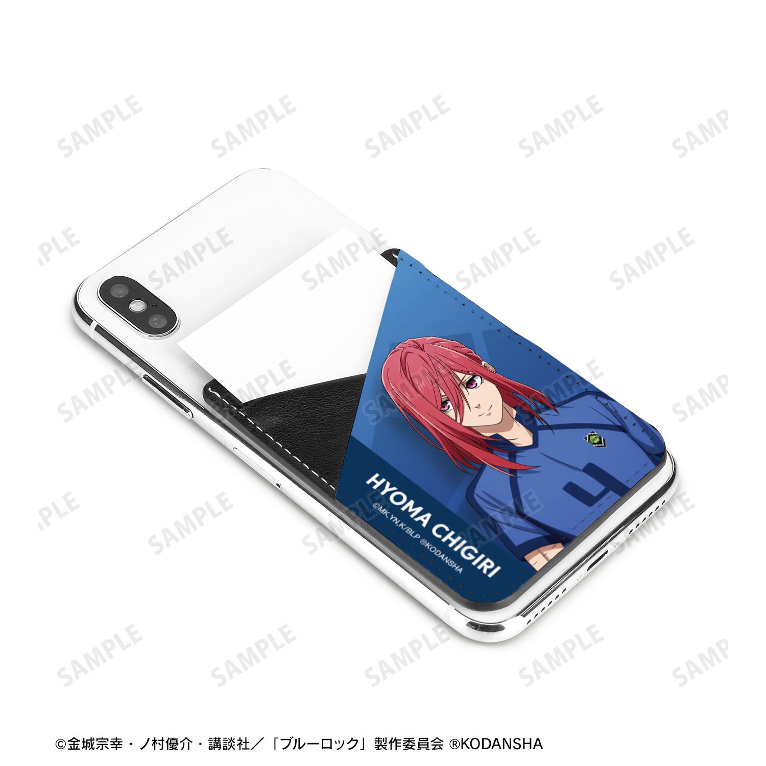 スマパチ eブルーロック　　⭕️簡易ユニット付　オレンジ枠⭕️ ブルーロック_描き下ろしイラスト 千切 豹馬 試合前の準備中ver