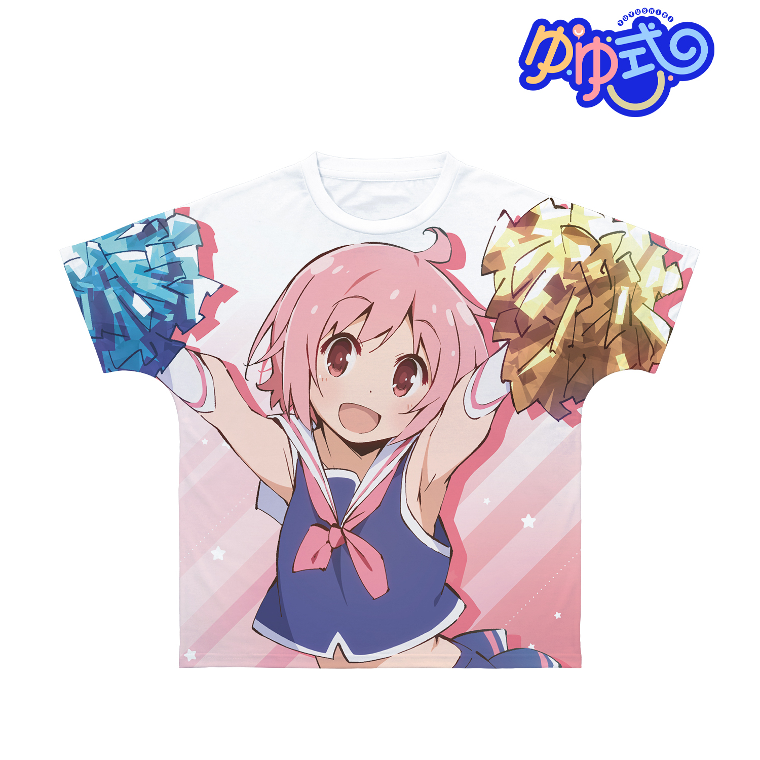 ゆゆ式_(サイズ/S)_TVアニメ10周年記念イラスト 野々原ゆずこ フルグラフィックTシャツユニセックス