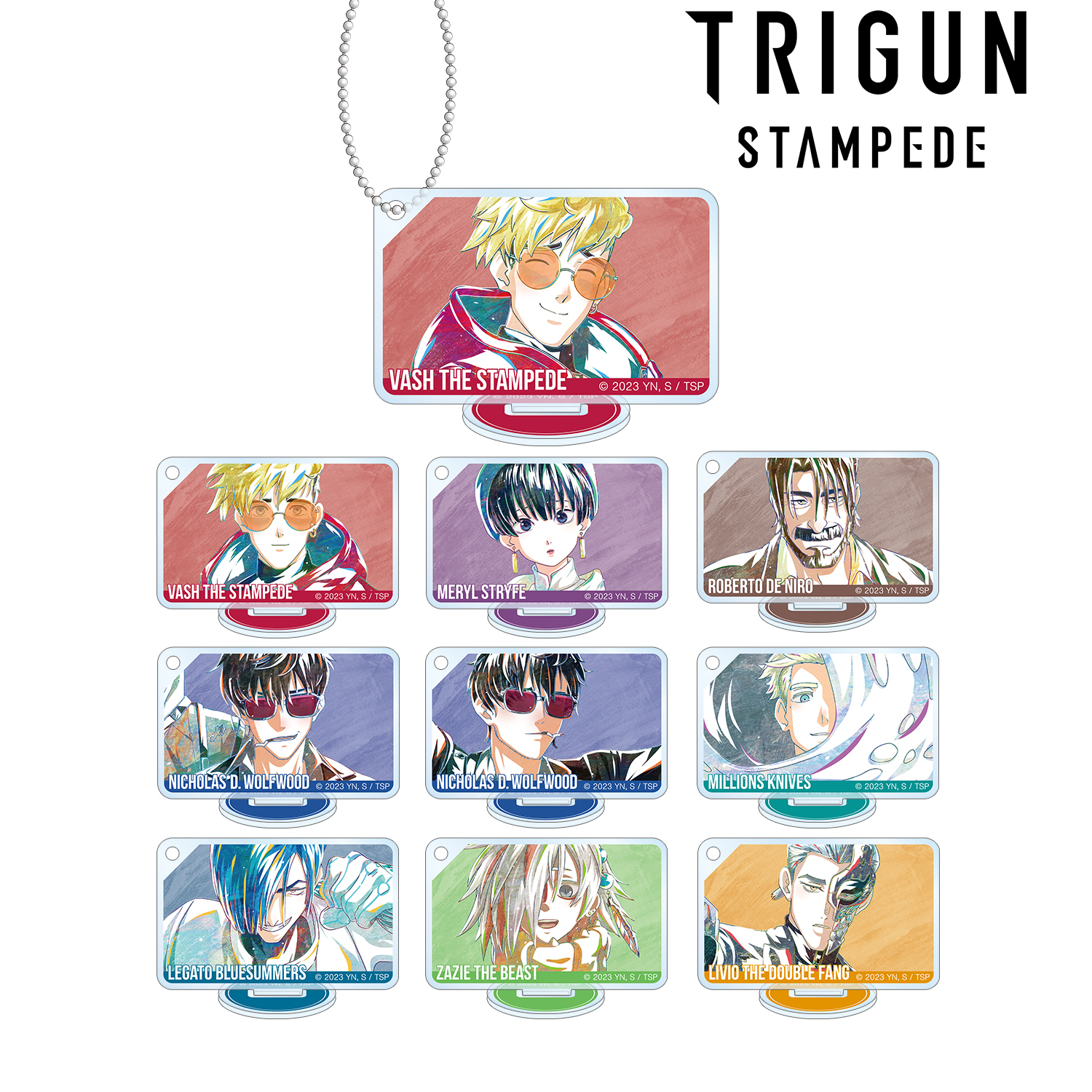 TRIGUN_トレーディング Ani-Art アクリルスタンドキーホルダー(単位 