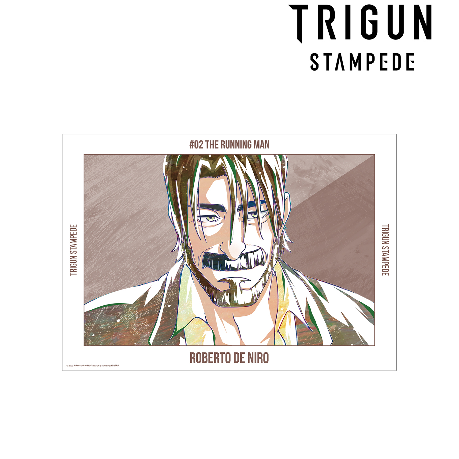TRIGUN_ロベルト・デニーロ Ani-Art A3マット加工ポスター