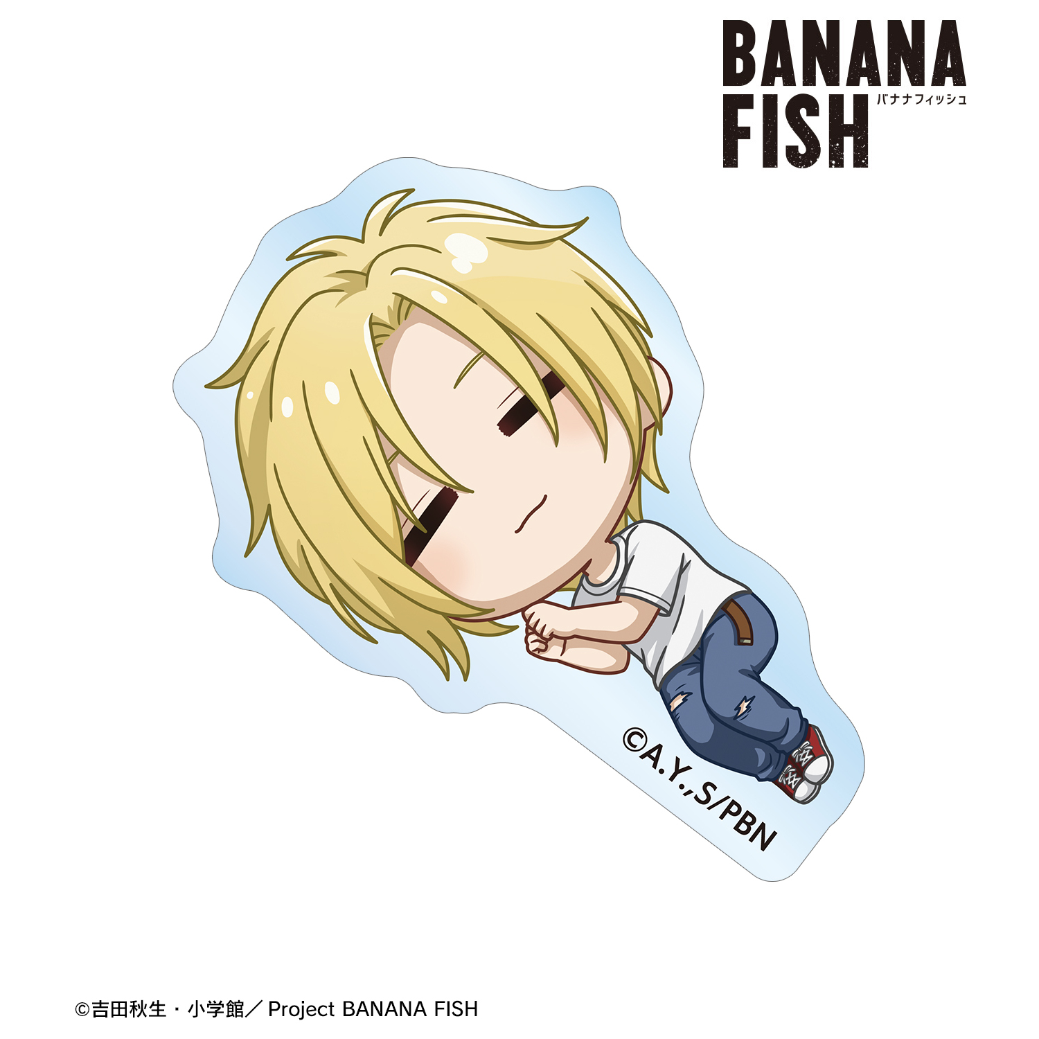 BANANA FISH_アッシュ・リンクス ちびころ アクリルステッカー | 公式