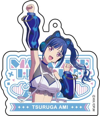 女神のカフェテラス　描き下ろしアクリルキーホルダー　5種セット 楽天市場】女神のカフェテラス デフォルメ アクリル キー