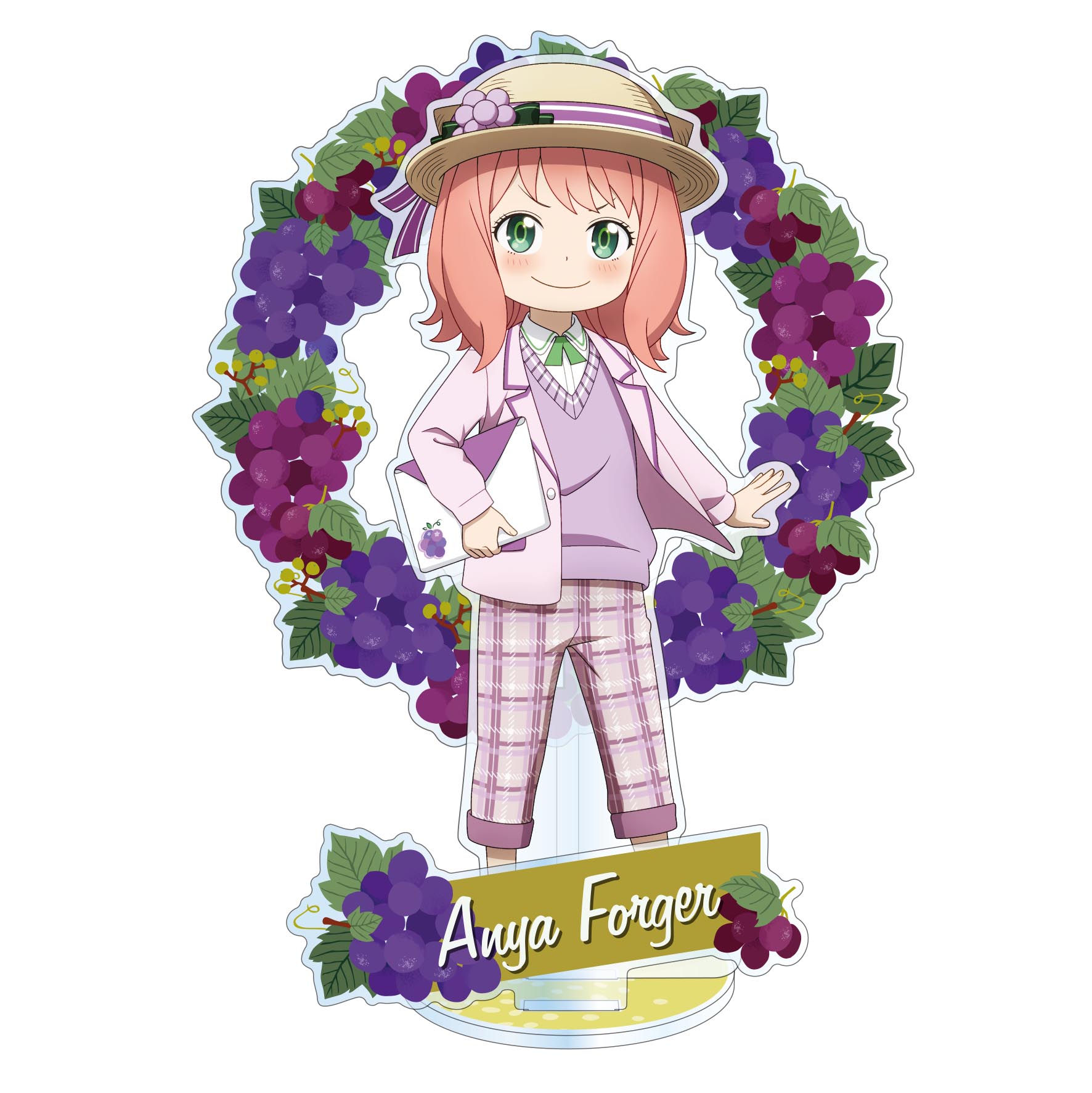 SPY×FAMILY_アクリルスタンドL -フルーツ- グレープ