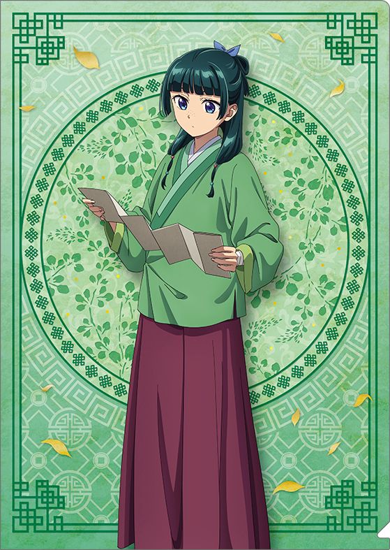 薬屋のひとりごと_クリアファイル／猫猫、読書 | 薬屋のひとりごと公式