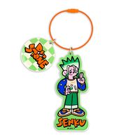 Dr.STONE 水沢石鹸 アクリルキーホルダー アクリルスタンド 4体セット Dr.STONE_水沢石鹸コラボ ビッグアクリルキーホルダー(石神千空) | Dr