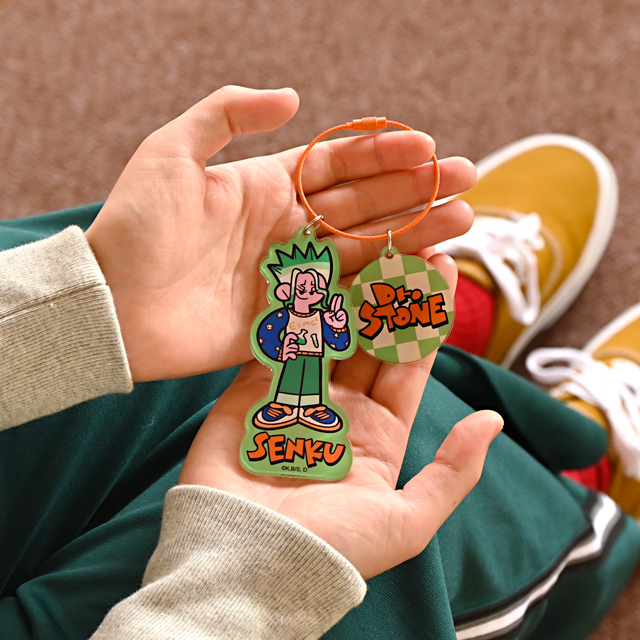 水沢石鹸 Dr.STONE 七海龍水 キーホルダー グッズ-キーホルダー】Dr
