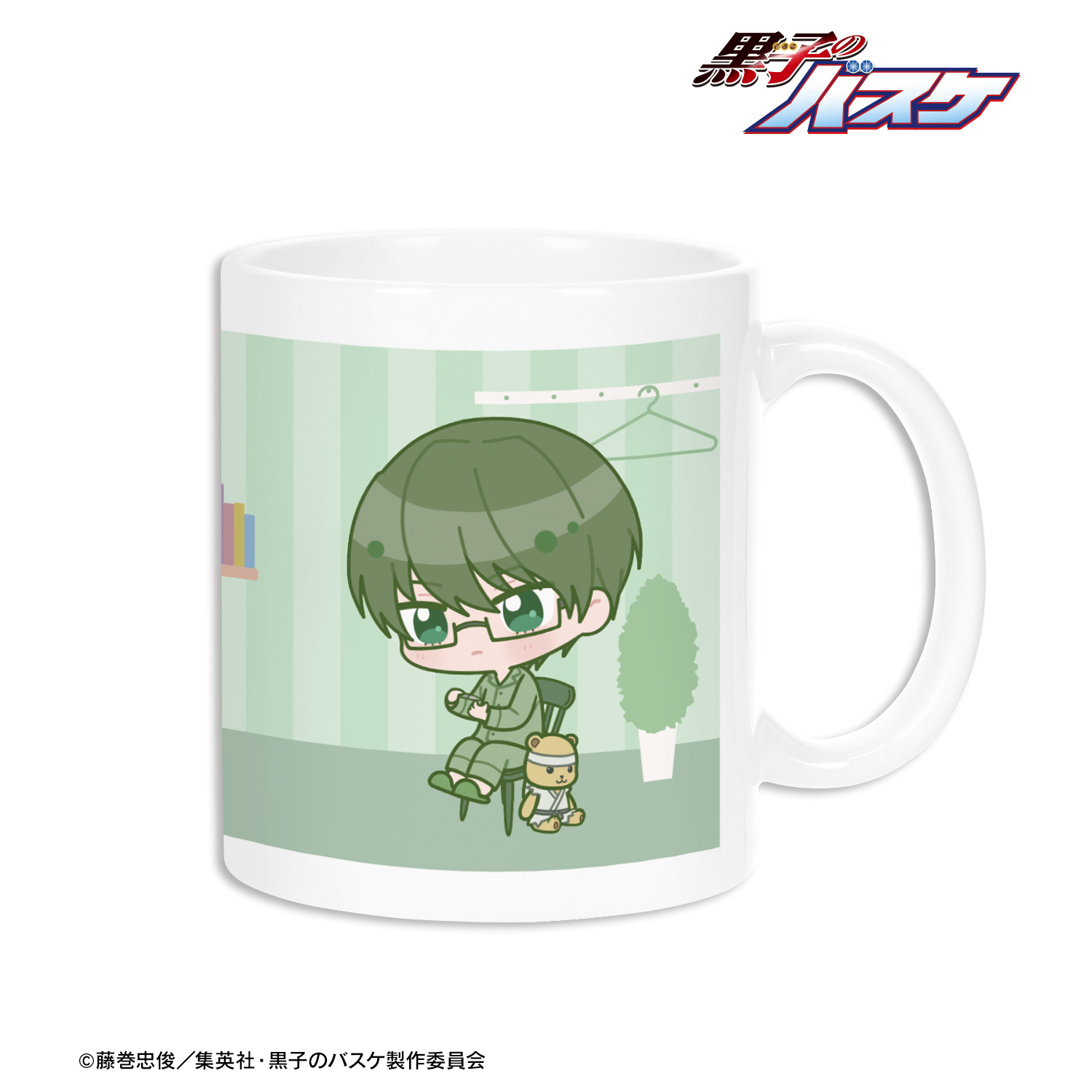黒子のバスケ_緑間真太郎 ちびキャラ 朝のひとときver. マグカップ