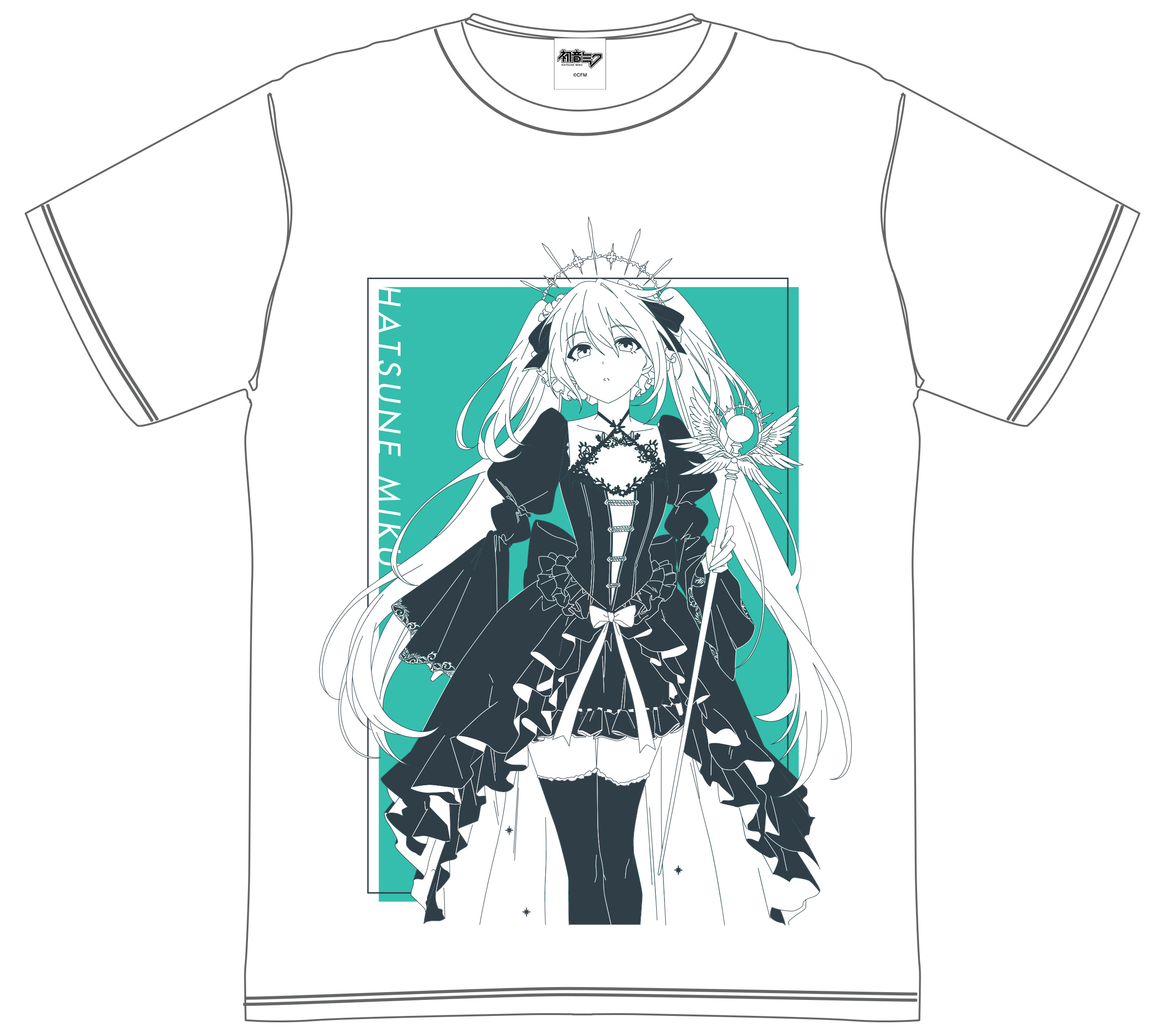 初音ミクシリーズ_オーバーサイズTシャツ／初音ミク