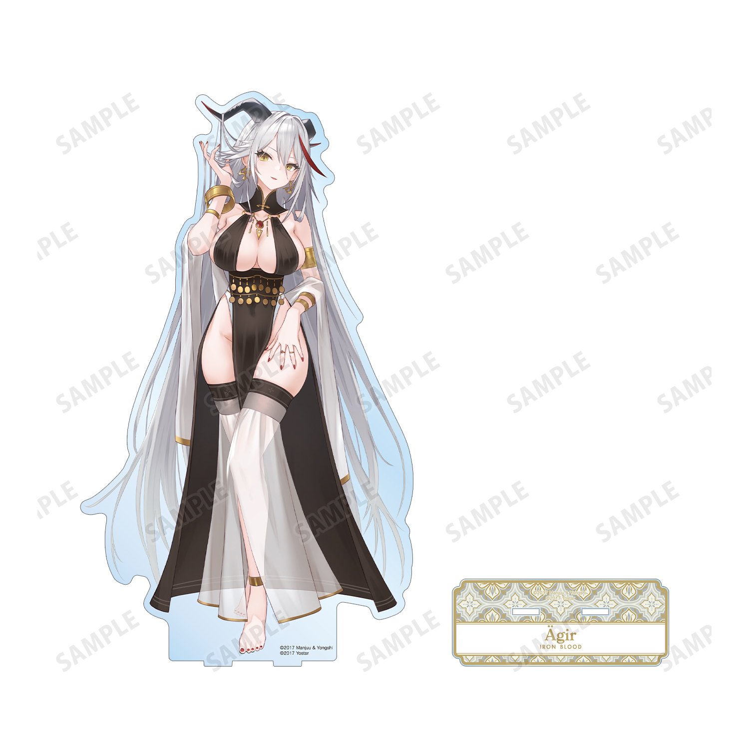 アズールレーン_ 描き起こしイラスト エーギル 踊り子ver. 1/7スケール