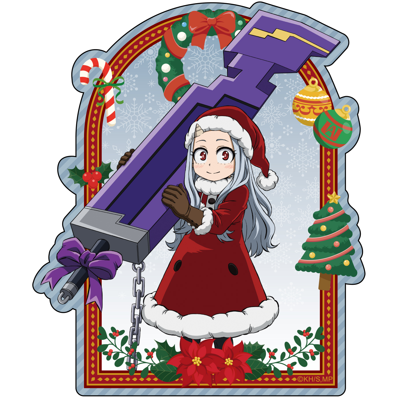 僕のヒーローアカデミア ヒロアカ_ダイカットステッカー／エリ