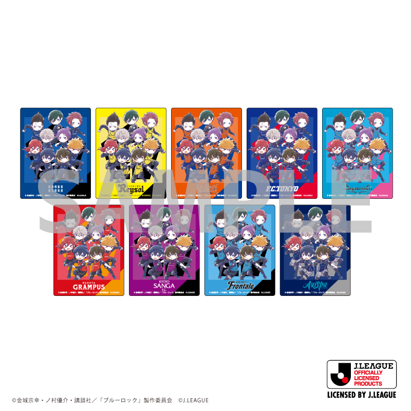 【極希少】Jリーグ・オフィシャルショップ・アクリルボード ブルーロック×Jリーグ_キャラフレームカード04/ボックス BOX2(全