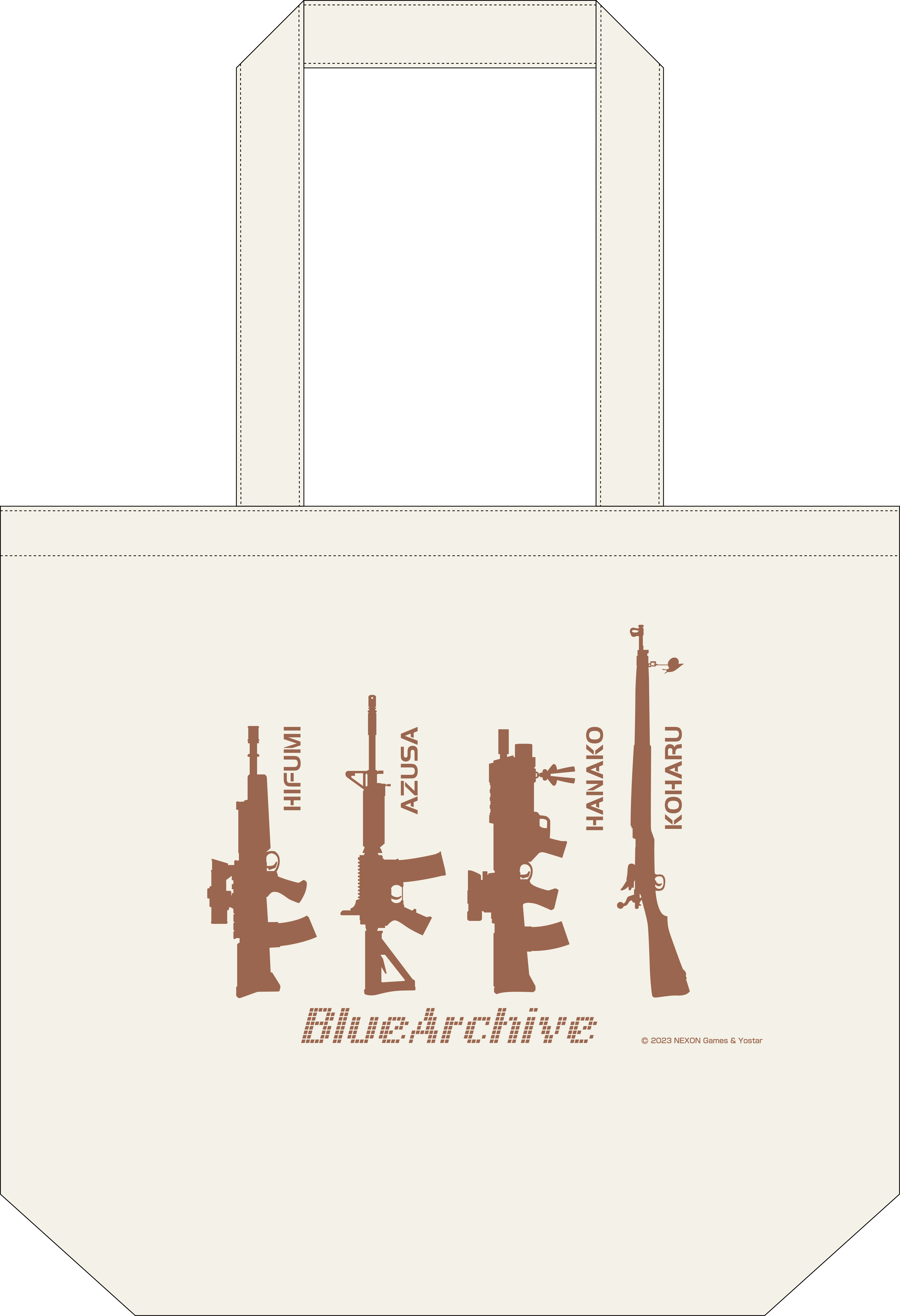 ブルーアーカイブ_デイリートートバッグ