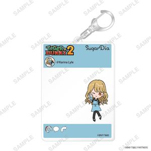 TIGER & BUNNY 2_SugarDia 콜라보레이션 SNS풍아크릴 키링(카리나·라일)
