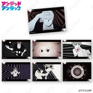 アンデッドアンラック_トレーディングスクエア缶バッジ A Ver.[OP&EDコレクション]　BOX