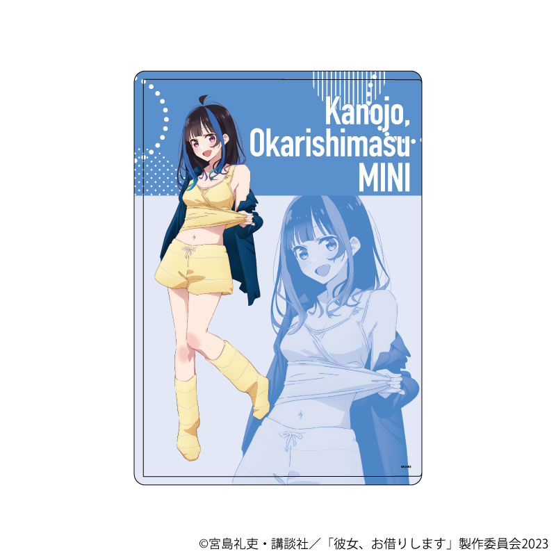 彼女、お借りします_キャラクリアケース18/みに へそチラver.(描き下ろしイラスト)