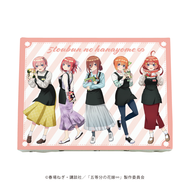 五等分の花嫁∽_キャンバスアート01/整列デザイン 書店ver.(描き下ろしイラスト)