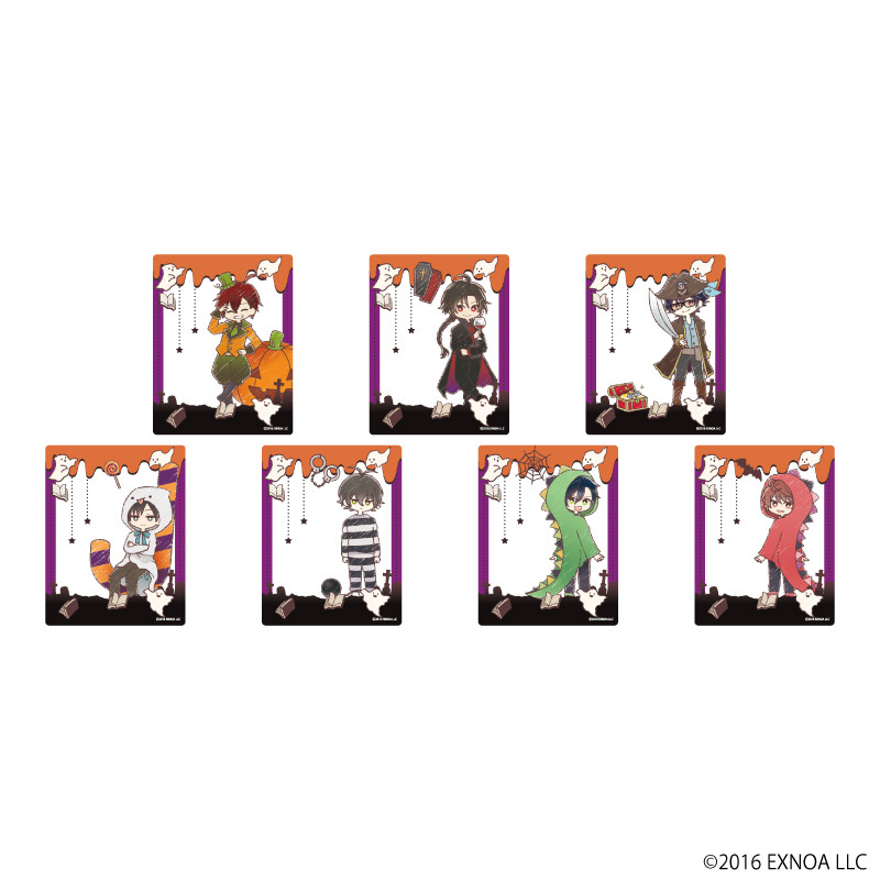 文豪とアルケミスト_アクリルカード20/ハロウィンver. B ボックス(全7種)(グラフアートイラスト)【コンプリートBOX】