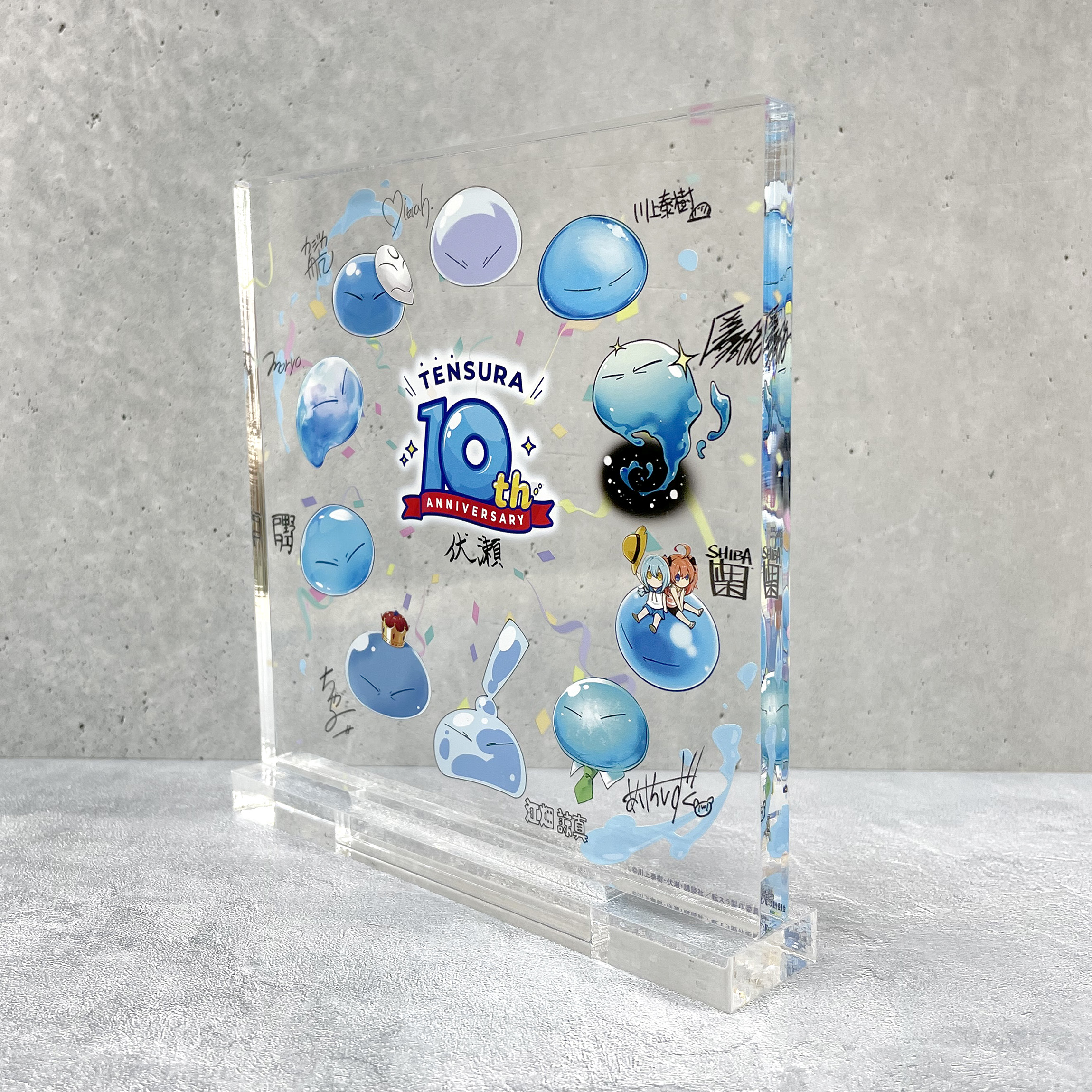 転生したらスライムだった件_10thキービジュアル アクリルブロック