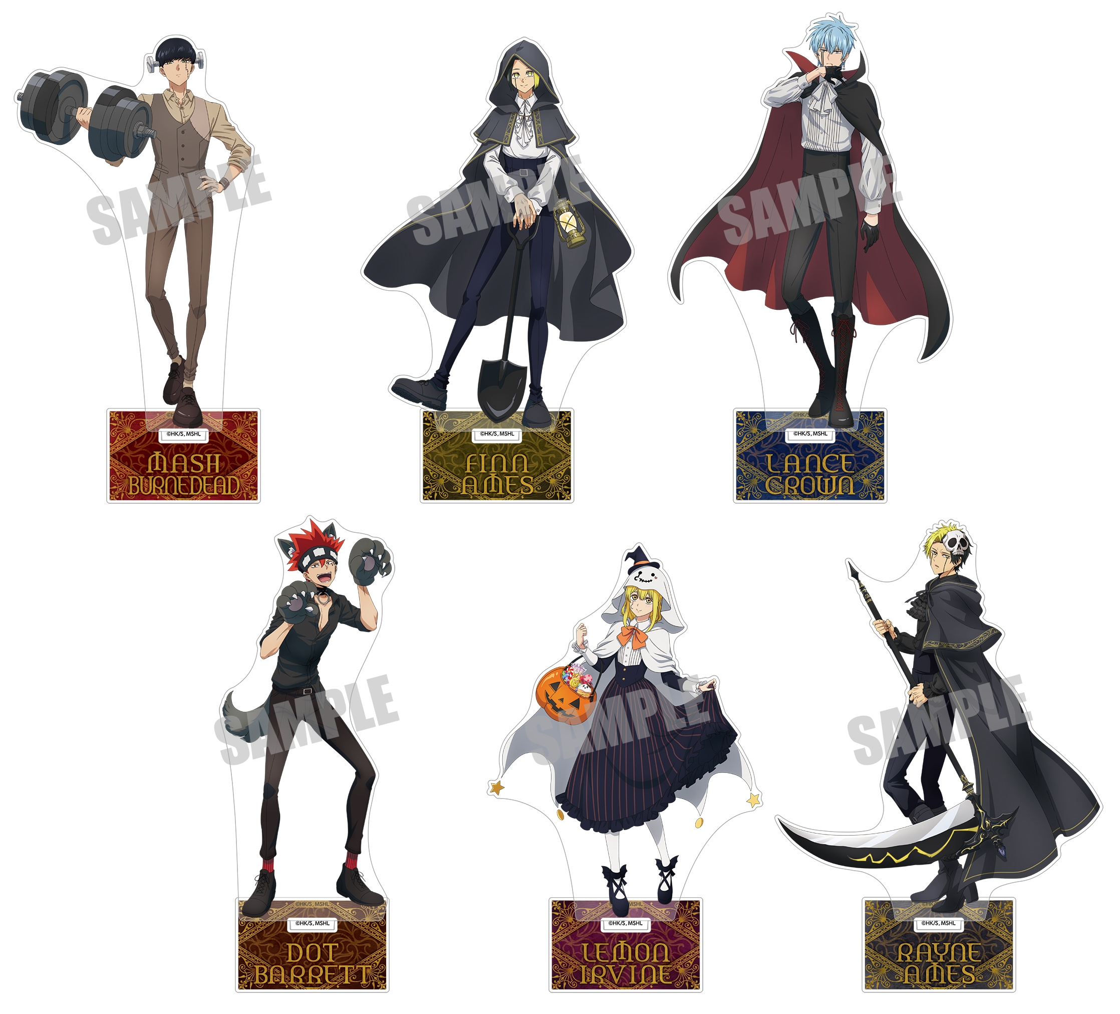 マッシュル　ドット・バレット　ハロウィン　アクリルスタンド　アクスタ マッシュル-MASHLE-_ビッグアクリルスタンド ドット・バレット
