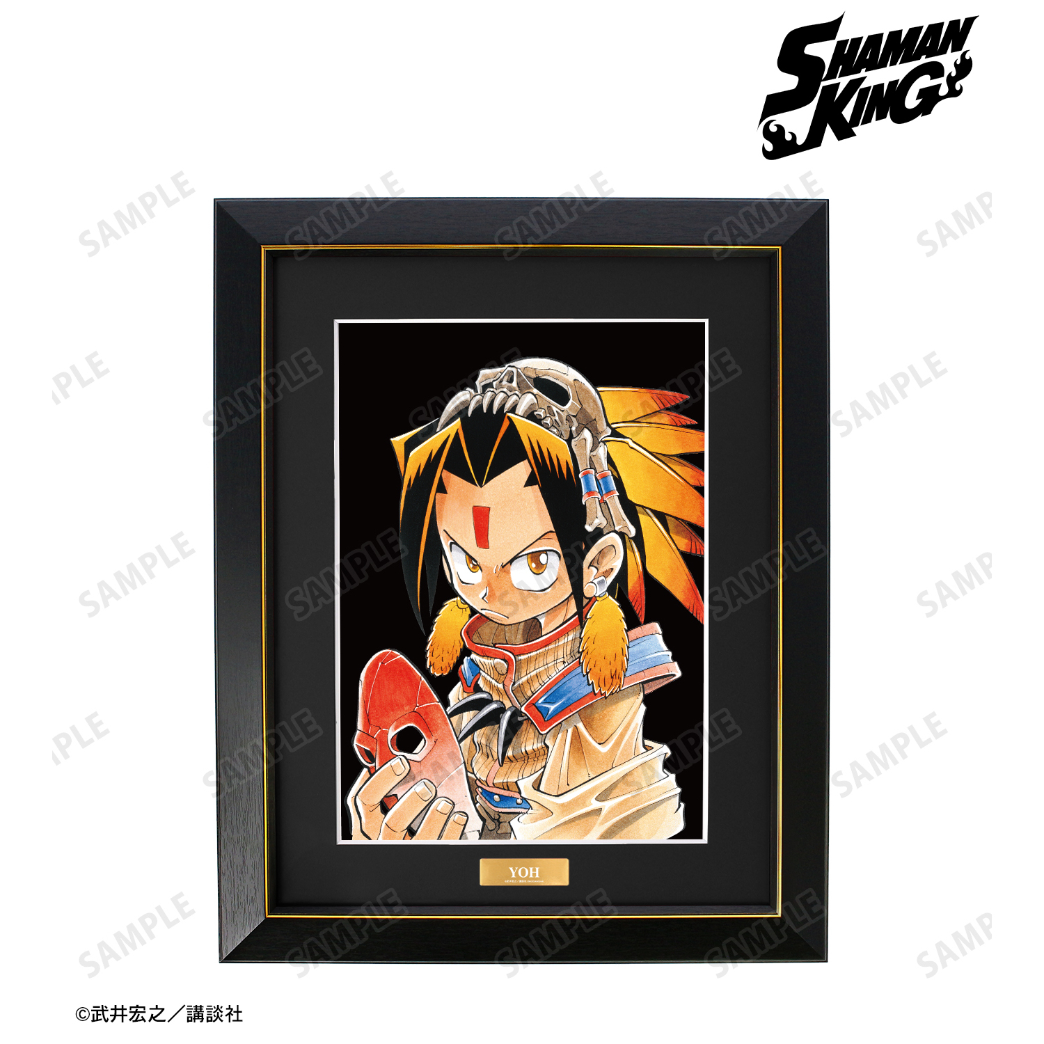 SHAMAN KING_麻倉 葉 表紙絵 キャラファイングラフ ver.A