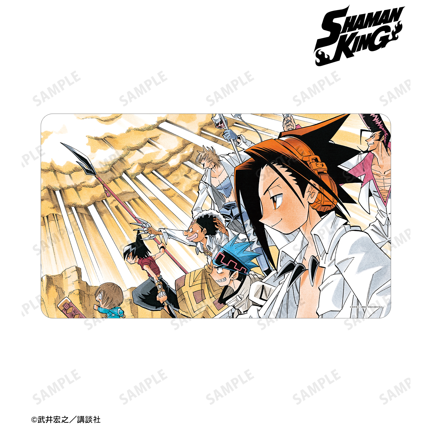 SHAMAN KING_マルチデスクマット