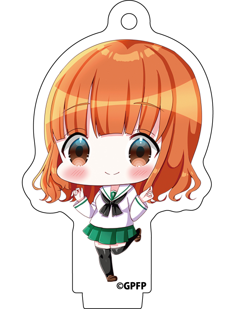 ガールズ&パンツァー最終章_アクリルスタンドキーホルダー　武部沙織