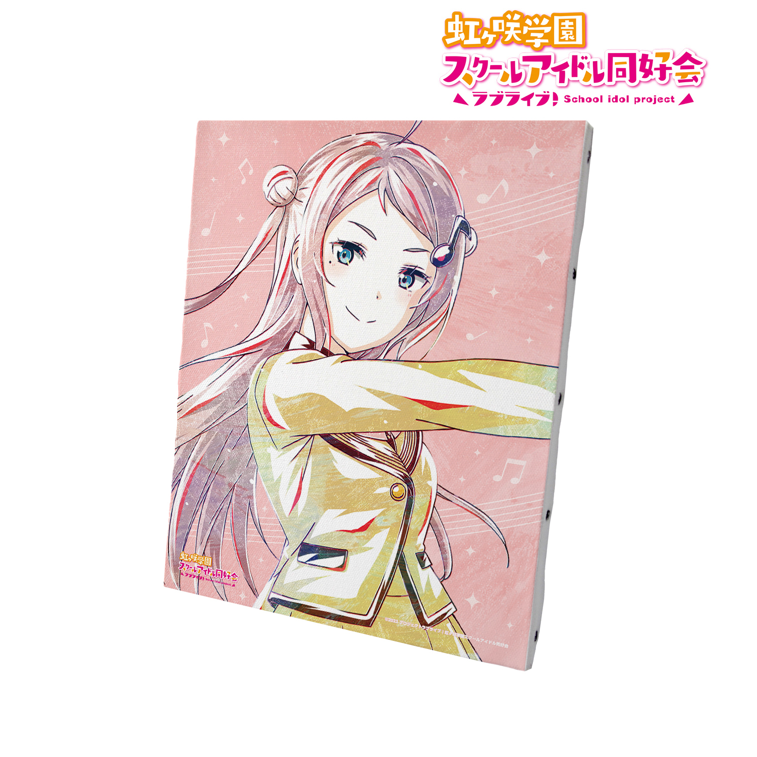 ラブライブ！虹ヶ咲学園スクールアイドル同好会_鐘 嵐珠 Ani-Art  キャンバスボード