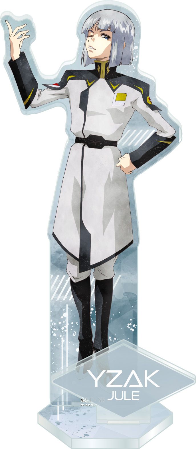 ガンダムSEED Destiny アクリルスタンド　イザーク　カフェ　レア ガンダムSEED アクリルスタンド アクスタ フラワー ガンダムカフェ
