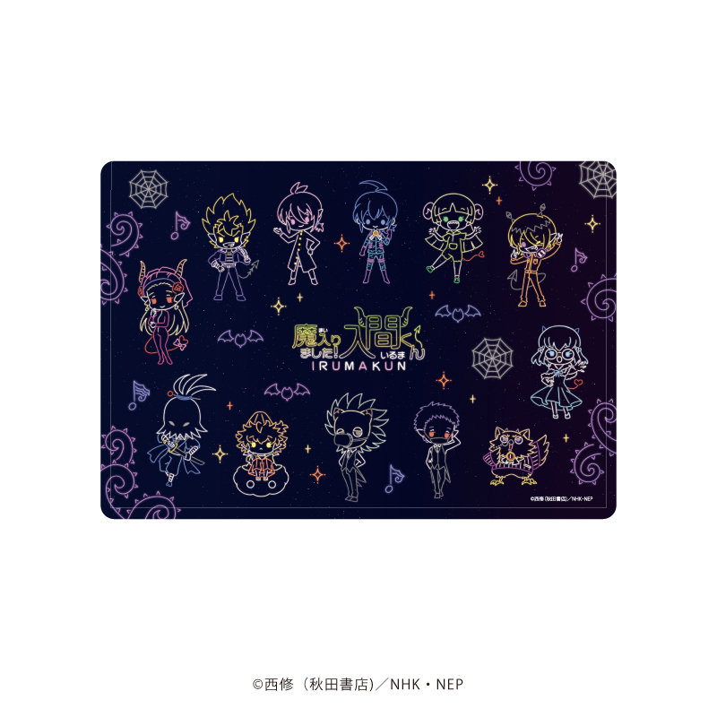 魔入りました！入間くん まいりました入間くん 魔入間 キャラクリアケース05/集合(ネオンサインアートイラスト)