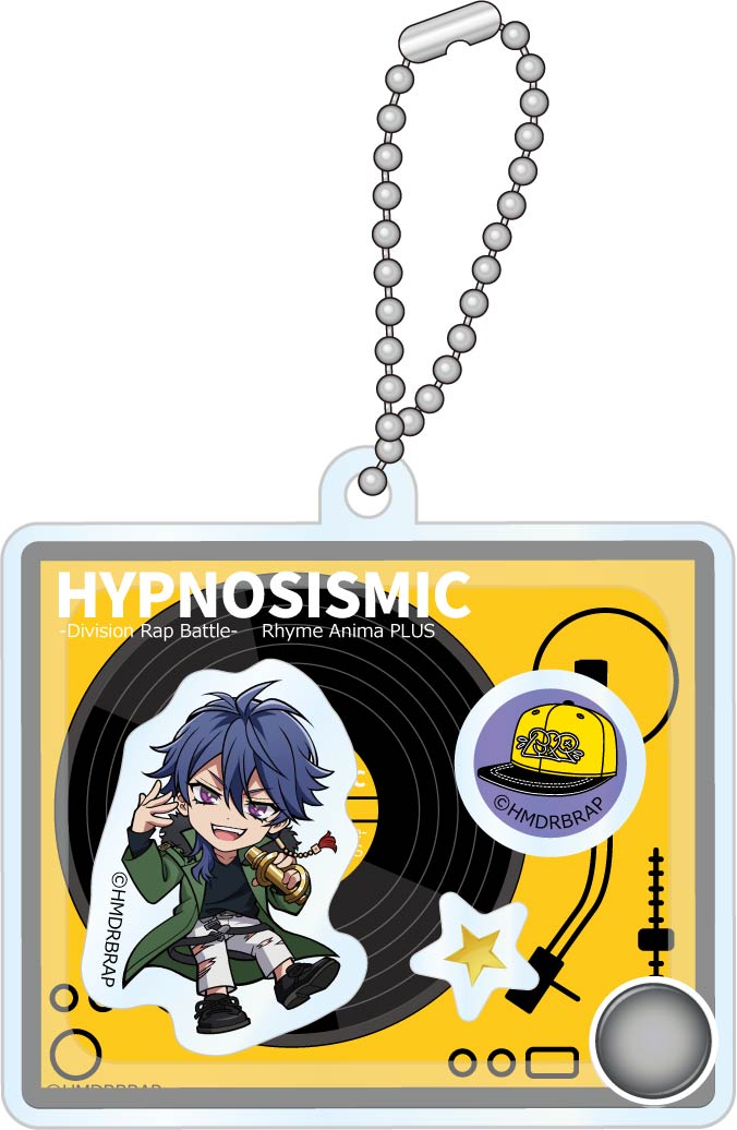 ヒプノシスマイク_シャカシャカアクリルキーチェーン　有栖川帝統