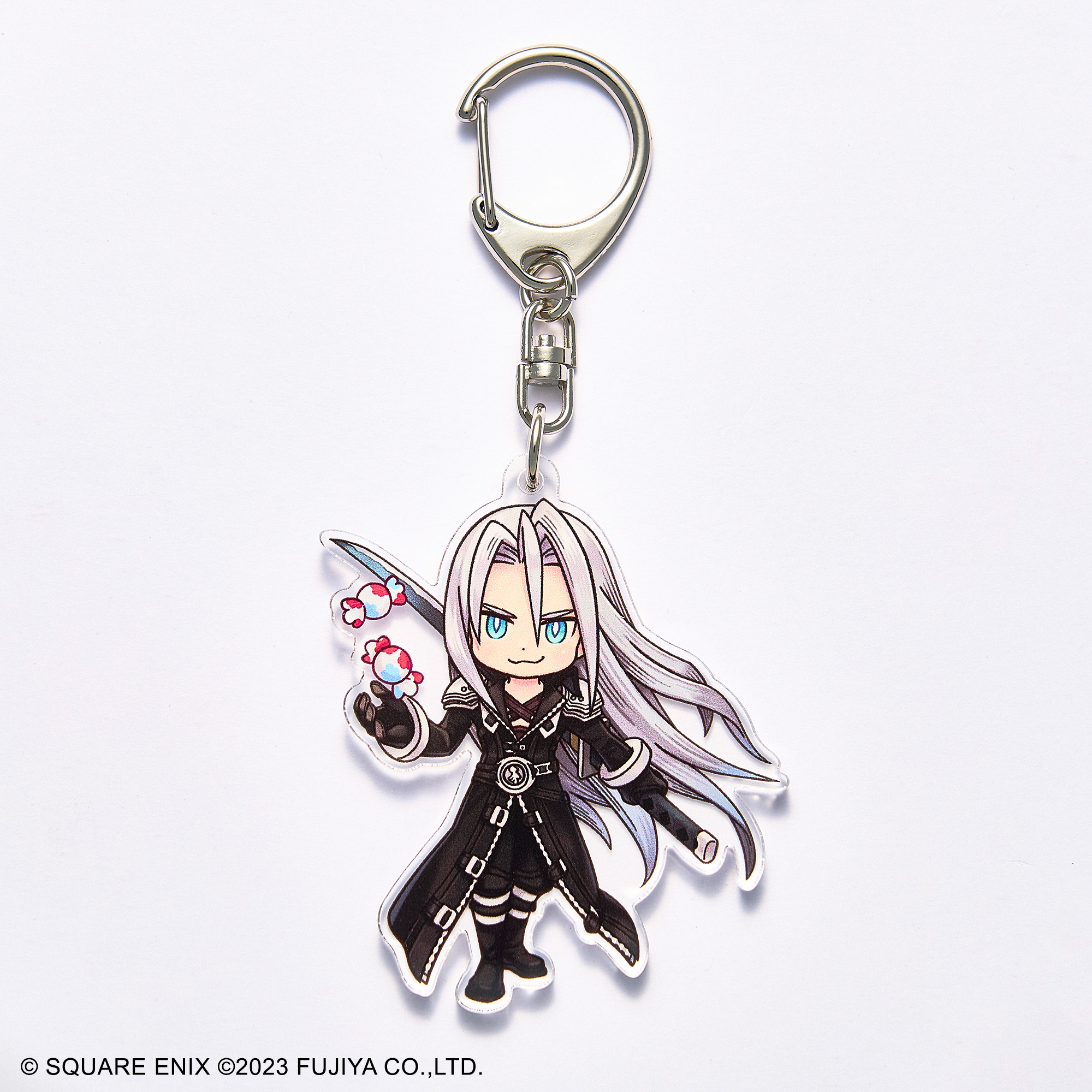 ファイナルファンタジー7 キーホルダー ファイナルファンタジー トレーディングラバーストラップ FF VII