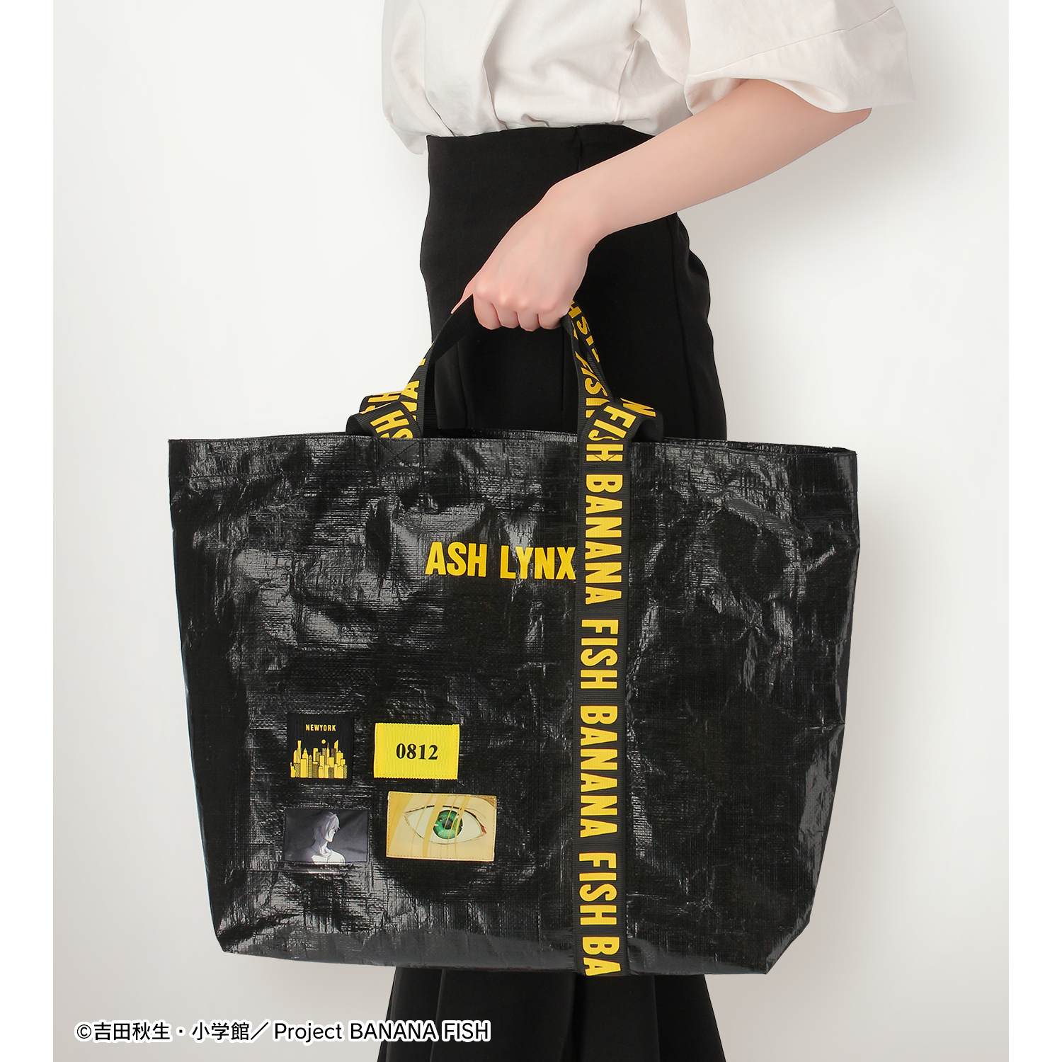BANANA FISH MAPPA SHOW CASE トートバッグ アッシュ BANANA FISH MAPPA SHOW CASE トートバッグ アッシュ