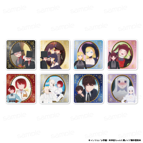 死神坊ちゃんと黒メイド_トレーディング耐水シール