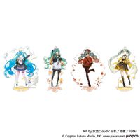 初音ミク_秋旅行 アクリルスタンドキーチェーン[2]（QIUZHANG．Ver