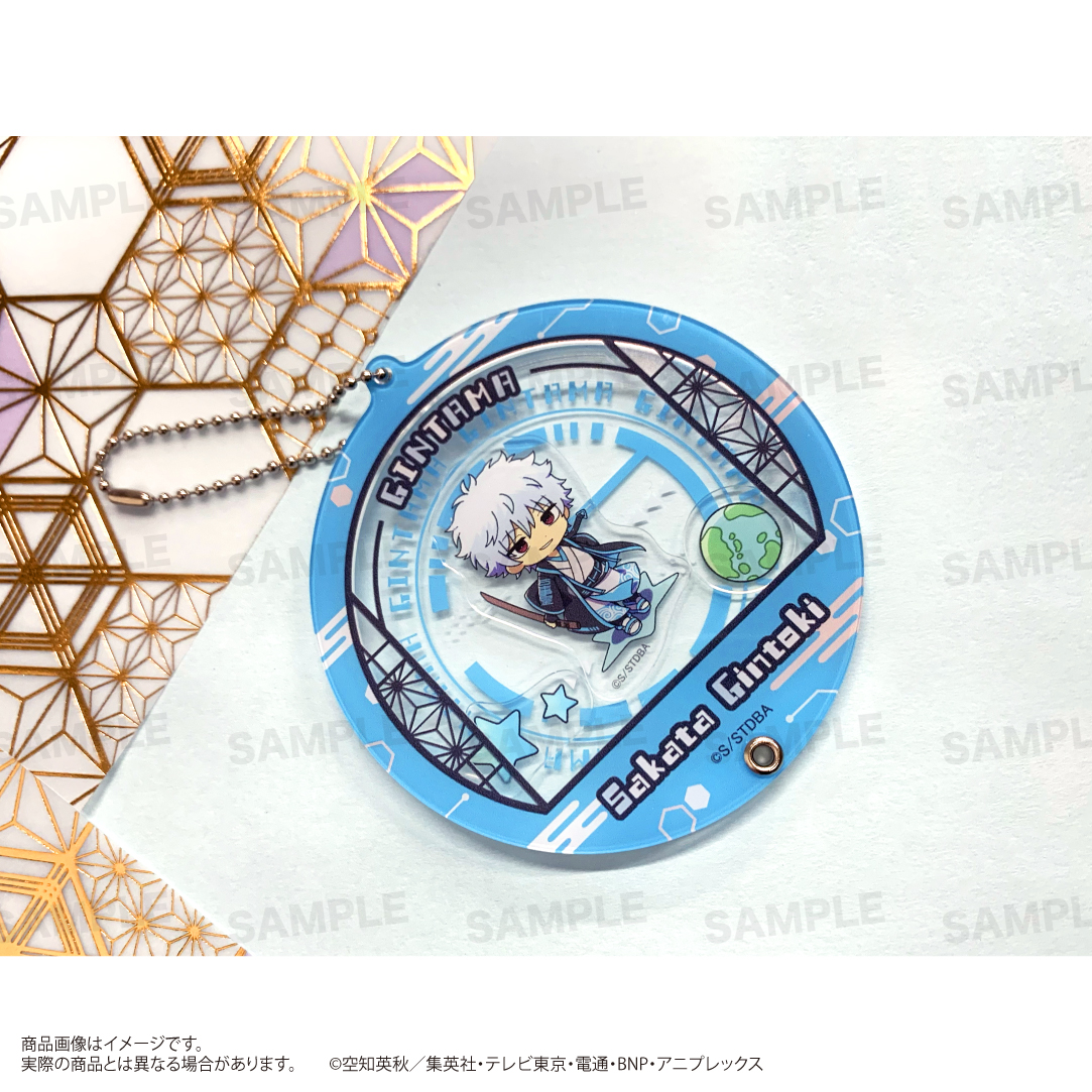 銀魂　サンリオ　神威　しゃかしゃかキーホルダー 銀魂×Sanrio characters アクリルキーホルダー第二弾 | 銀魂