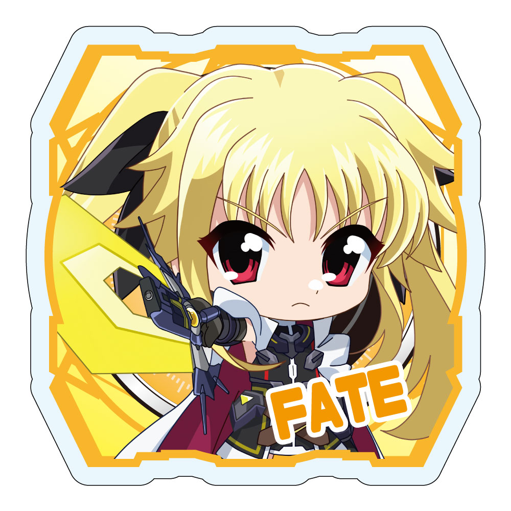 フェイト・Ｔ・ハラオウン リリカルなのは 缶バッジ マジカルサイバーバニー フェイト・T・ハラオウン リリカルなのは 缶バッジ マジカルサイバー