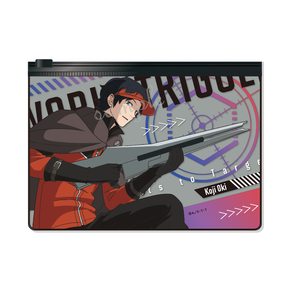 ワールドトリガー_Bullets to Target スライダーポーチ 3.隠岐孝二