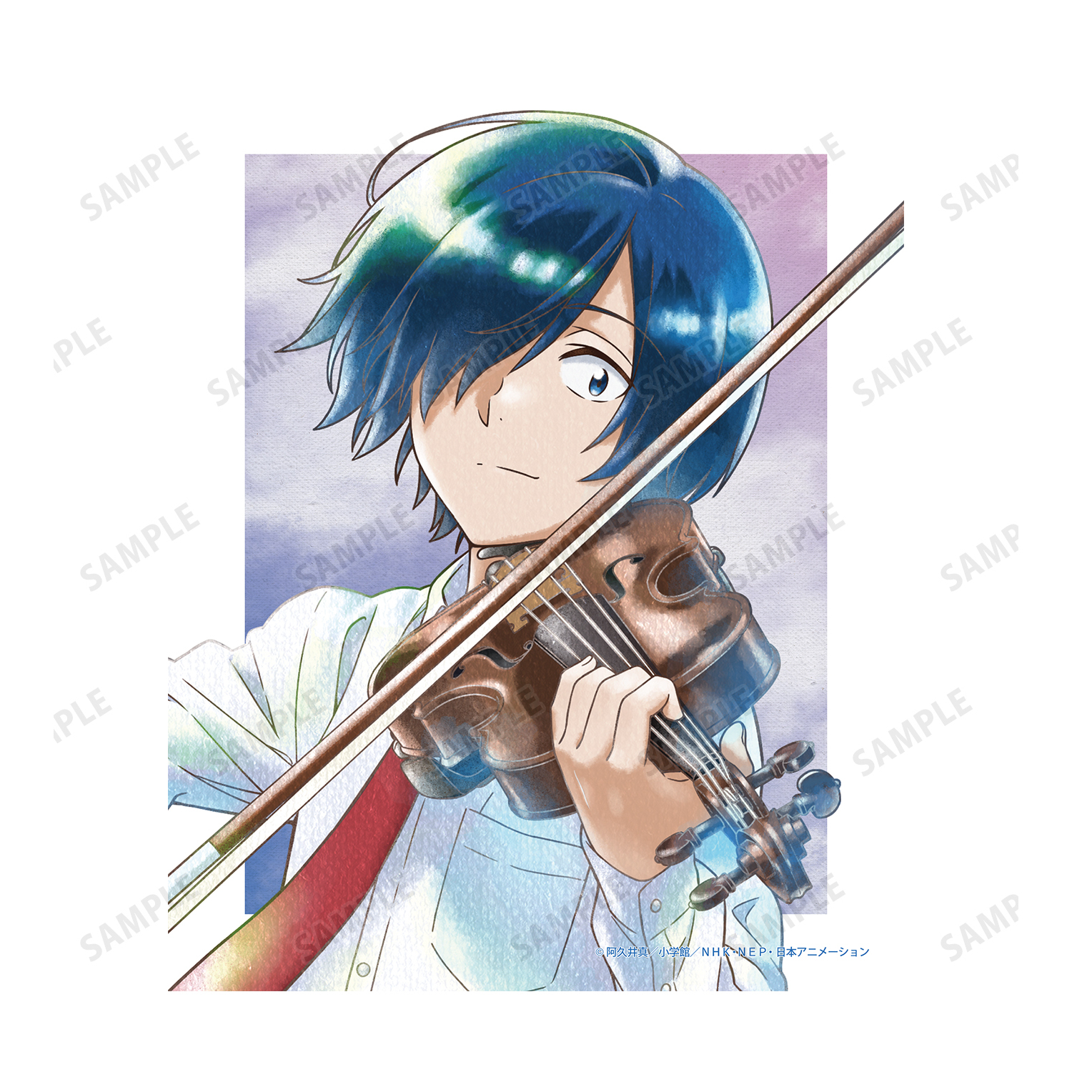 青のオーケストラ_青野 一 Ani-Art aqua label キャンバスボード