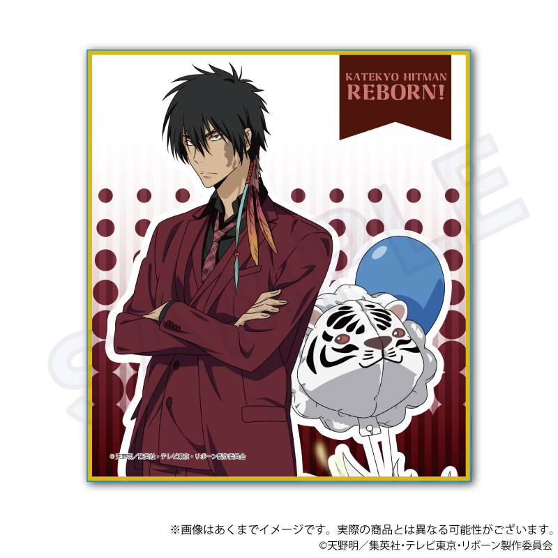 家庭教師ヒットマンREBORN クリアファイル 白蘭 リボーン XANXUS 家庭