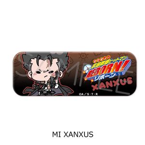 家庭教師ヒットマンREBORN!_長方形缶バッジ MI XANXUS
