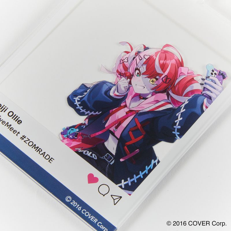 ホロライブ_SNS風アクリルキーホルダー_クレイジー・オリー