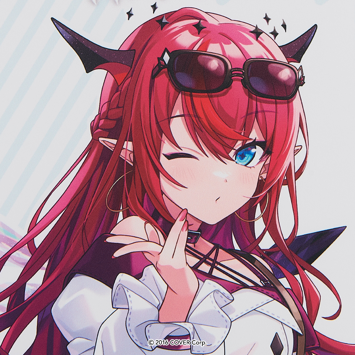 ホロライブ_B2半裁タペストリー_IRyS | 公式グッズ・公式ライセンス