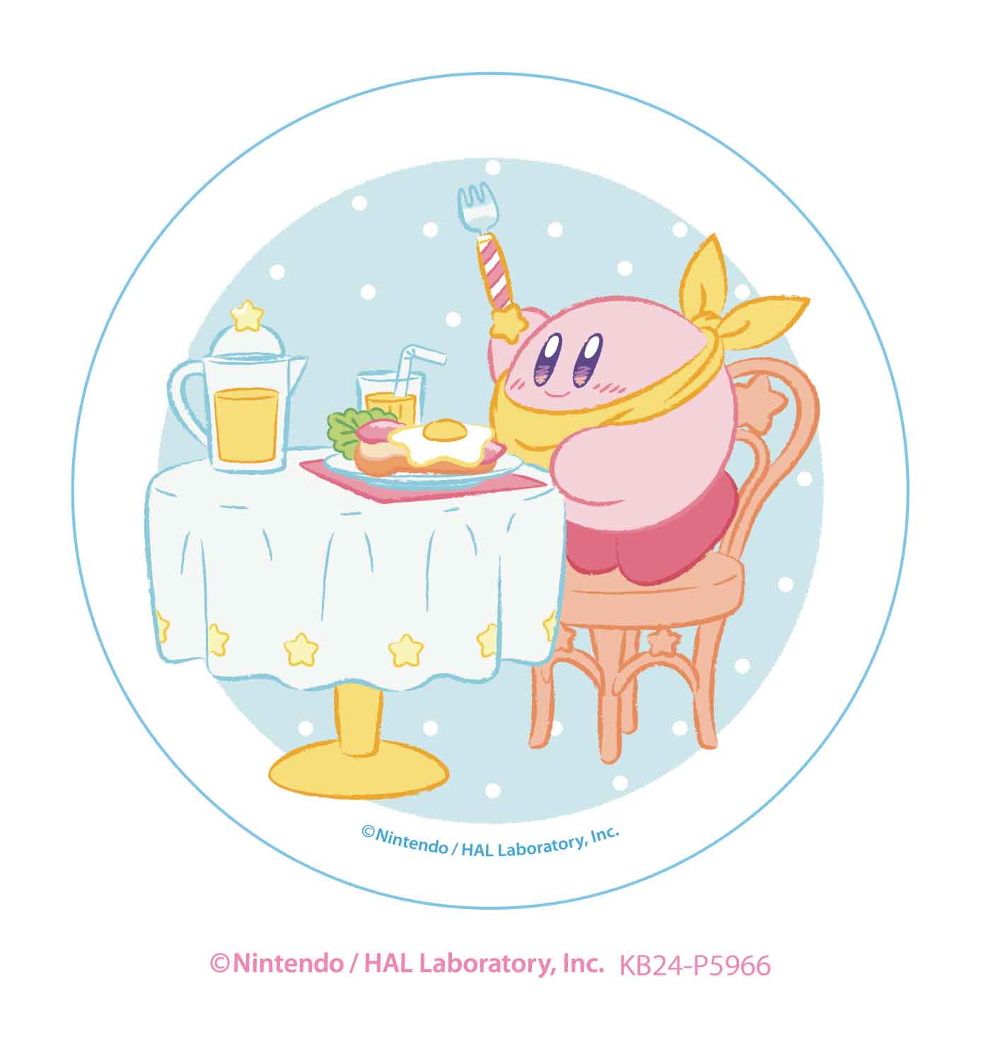 星のカービィ_カービィ・ハッピーモーニング ストーンコースター たのしいブレックファースト