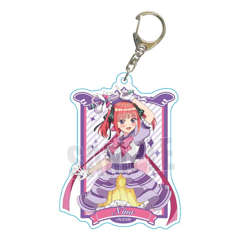 五等分の花嫁　デカキーホルダー グッズ: 五等分の花嫁 デカキーホルダー 中野四葉 デフォルメver
